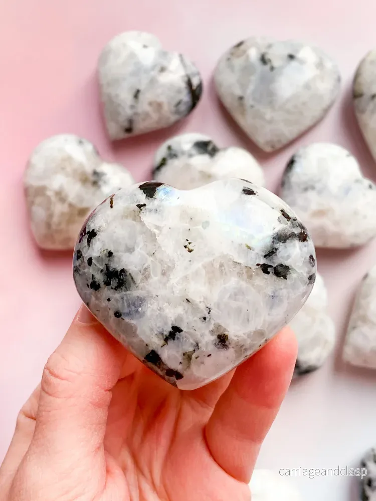 Rainbow Moonstone Heart - Bild 2