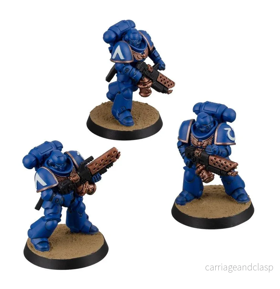 Warhammer: 40,000 - Space Marines - Infernus Marines - Paints Set - Bild 3