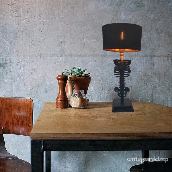 BoneLight – Mörk Skeleton Bordslampa Veska BoneLight – Mörk Skeleton Bordslampa Veska