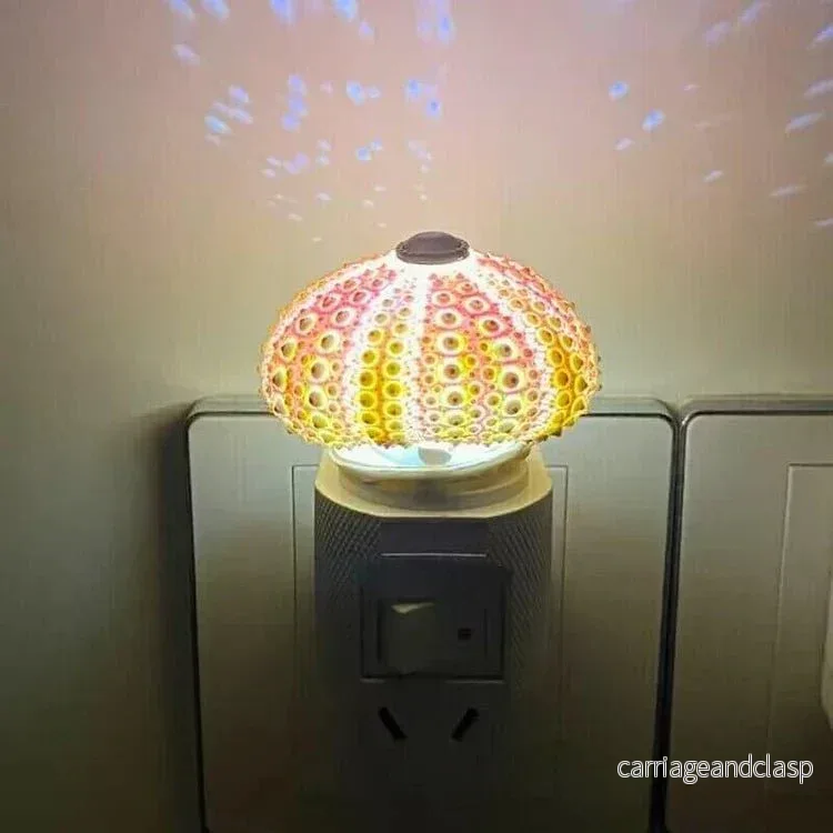 Bordslampa Mini Sjöborrar Skalsljus | Veska Bordslampa Mini Sjöborrar Skalsljus | Veska