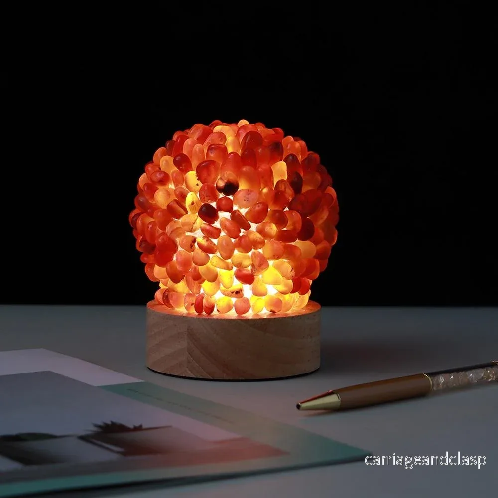 Aventurine Quartz Crystal Lamp | Veska - Bild 2