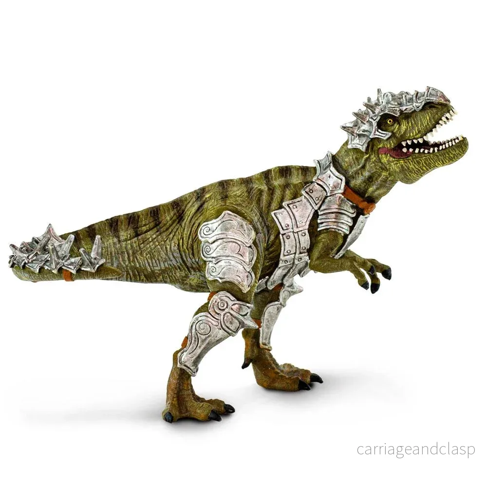 Safari Ltd – Tyrannosaurs Rex med pansarrustning Safari Ltd – Tyrannosaurs Rex med pansarrustning