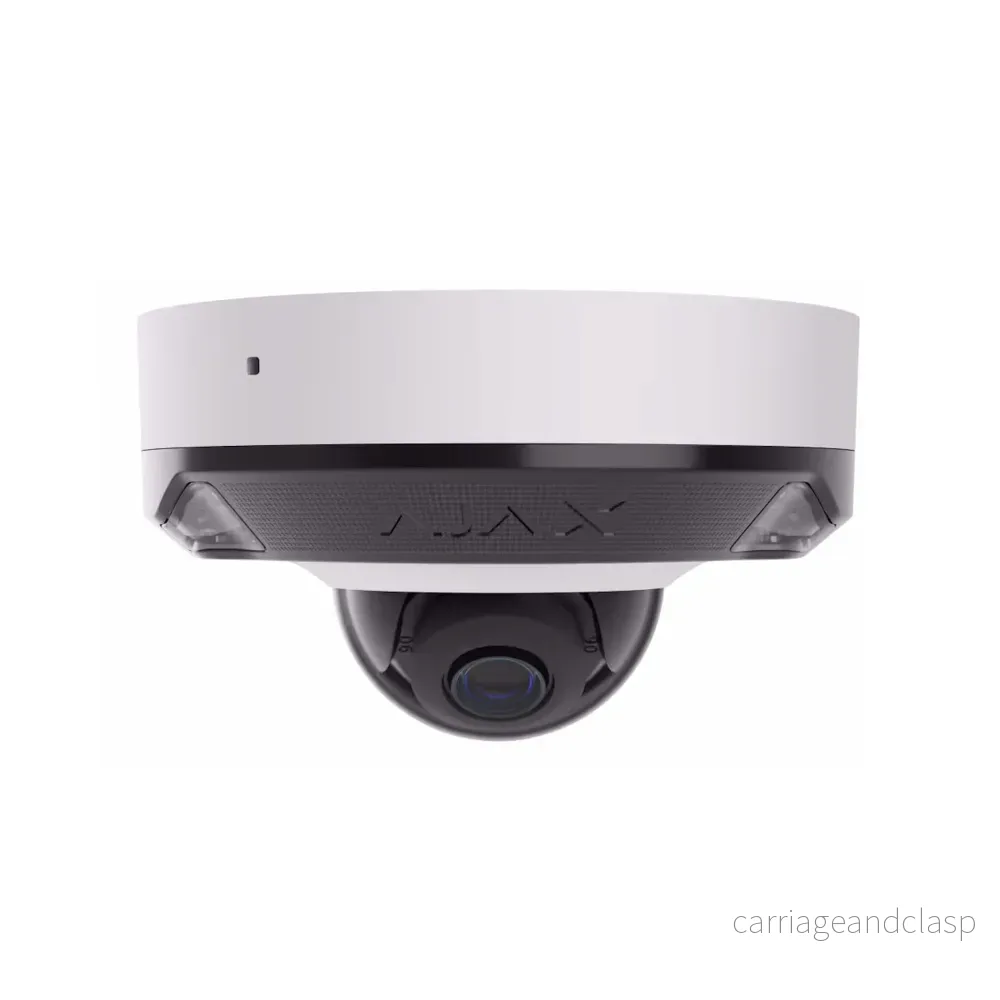 Ajax Systems DomeCam Mini HL Vit 5MP IP-kamera med hybridbelysning