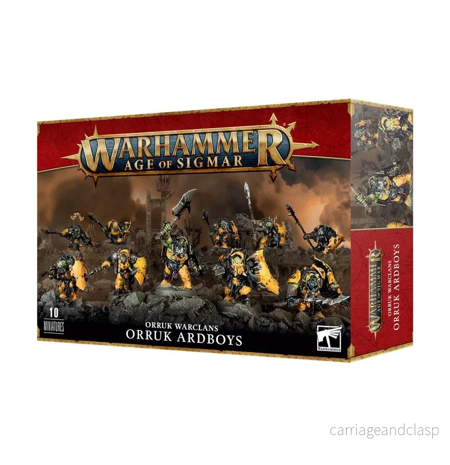 Warhammer: Age of Sigmar - Orruk Warclans - Orruk Ardboyz