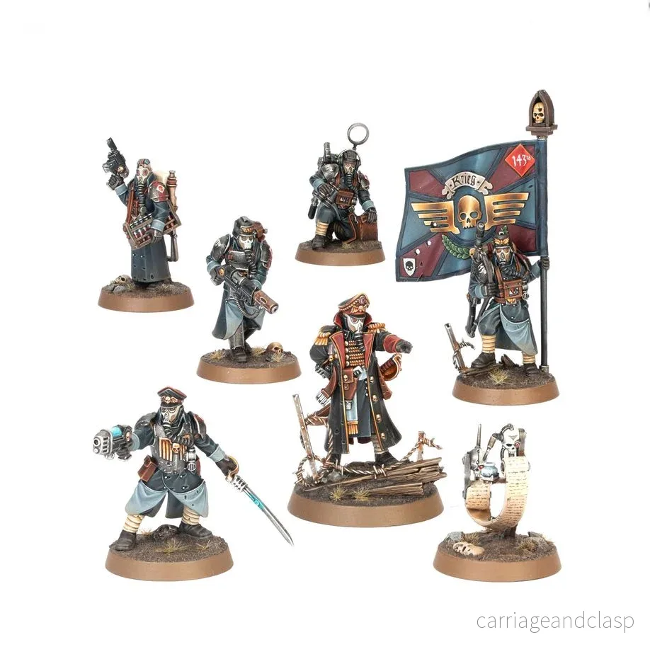 Warhammer: Warhammer: 40,000 - Astra Militarum - Krieg Command Squad - Bild 2