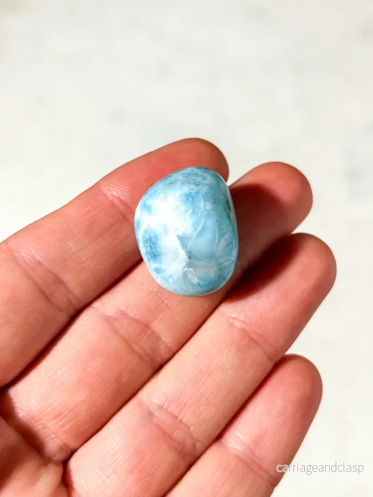 Larimar Polerad (Nr 8) Exklusiv Kvalitet Larimar Polerad (Nr 8) Exklusiv Kvalitet