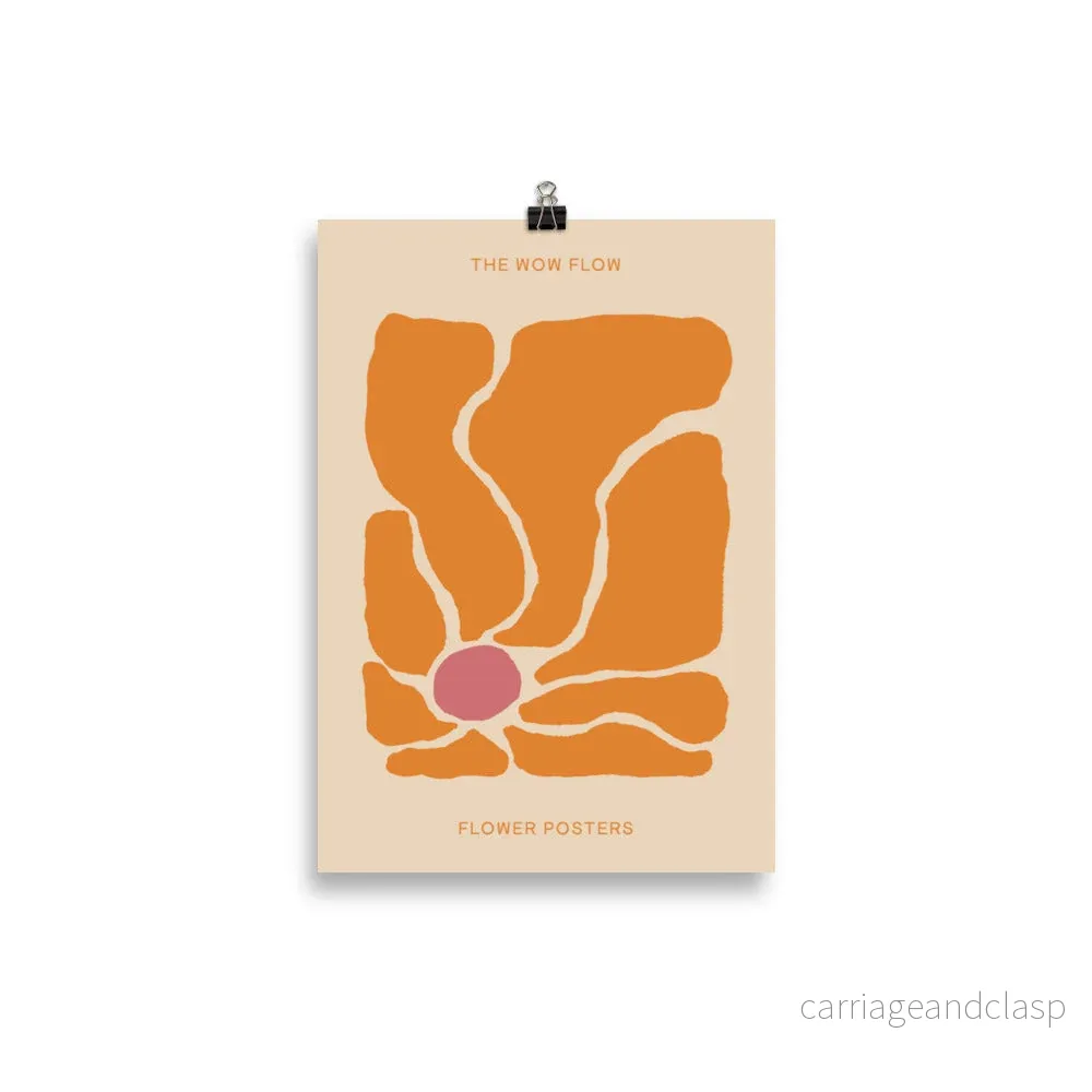 Orange Anemon | Veska - Bild 2