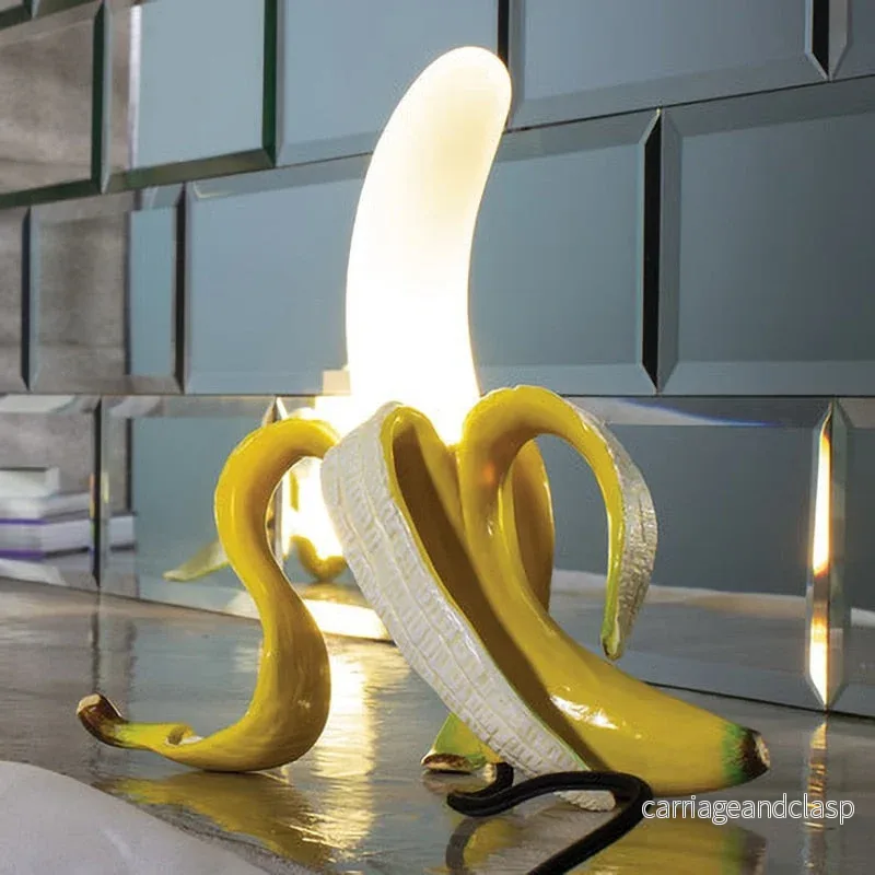 Veska | Banana Lights Bordslampa - Elegant Art Deco Bordslampa - Bild 2
