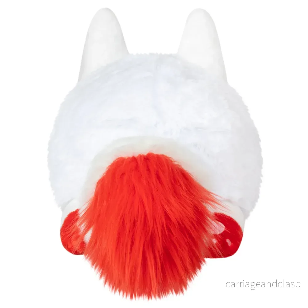 Mini Fluffig Kitsune Plushie - Söt Japansk Räv - Bild 3