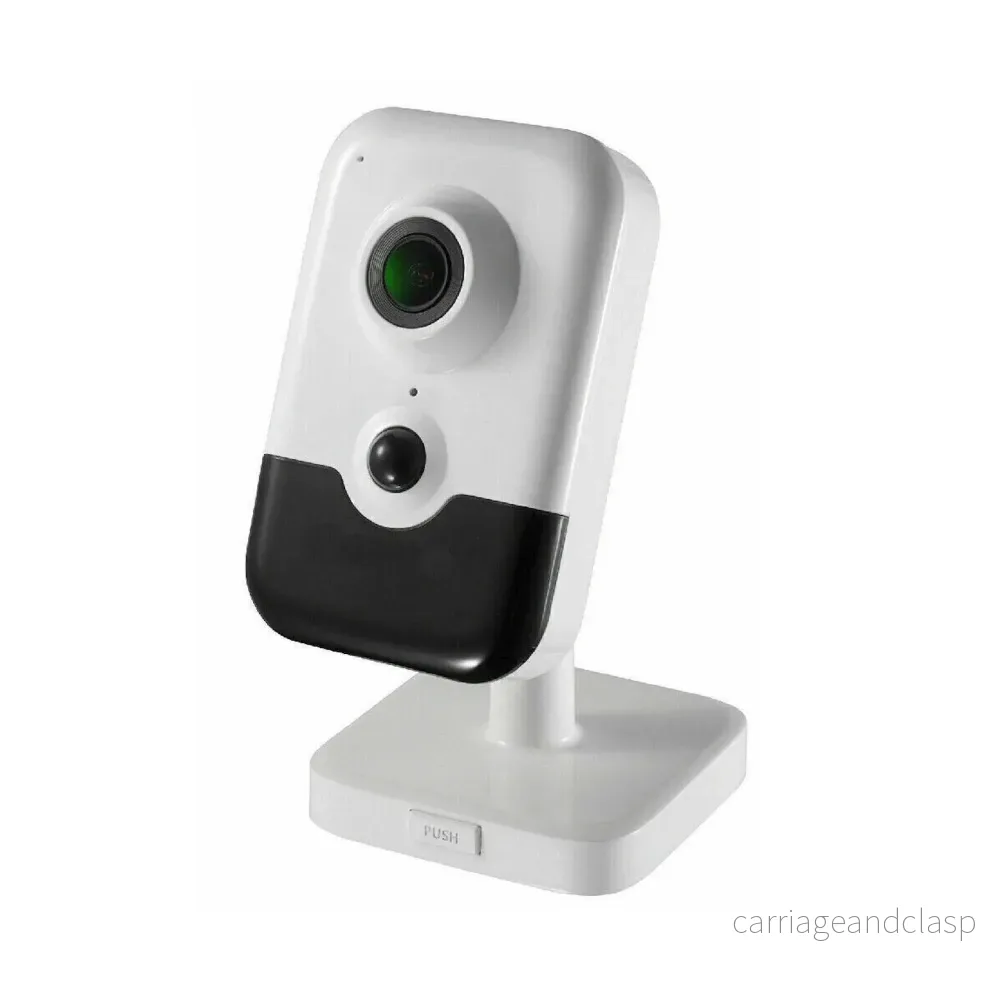 Hikvision DS-2CD2443G2-IW-2,8 mm kubkamera 4 mp, IR och mikrofon, WiFi, micro SD-kortplats
