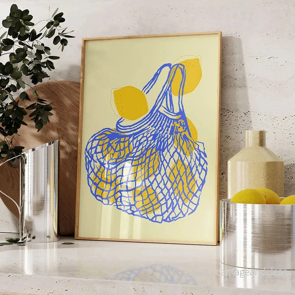 Lemon Wall Art | Veska Lemon Wall Art | Veska