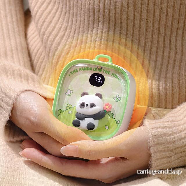 Kawaii Panda USB-handvärmare med justerbar värme, perfekt för vinter och jul Kawaii Panda USB-handvärmare med justerbar värme, perfekt för vinter och jul