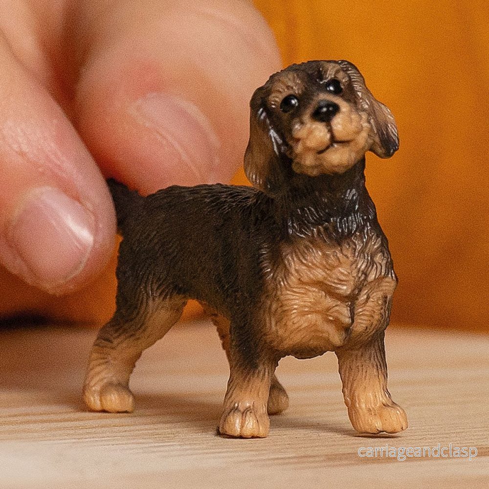 Schleich - Strävhårig tax - Bild 2