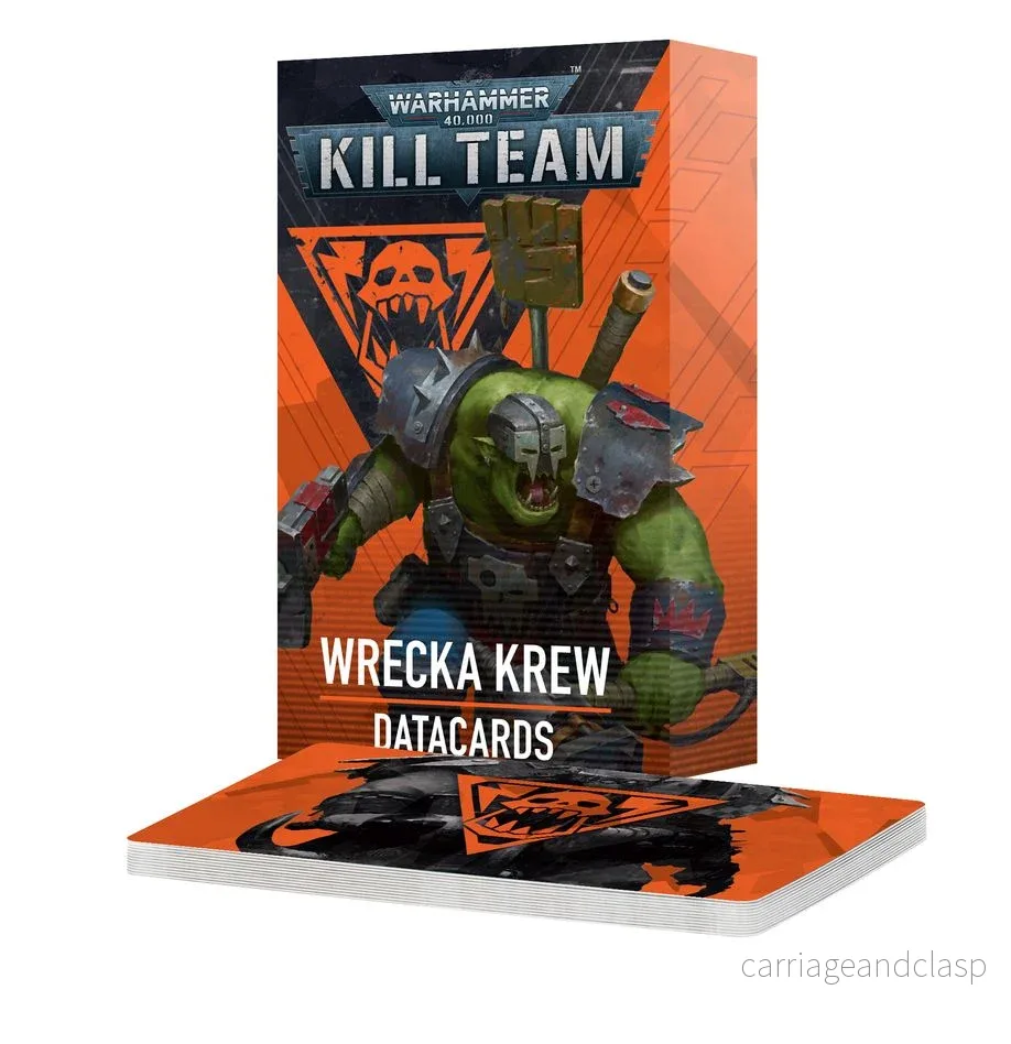 Warhammer: 40,000 - Kill Team: Wrecka Krew – Datacards