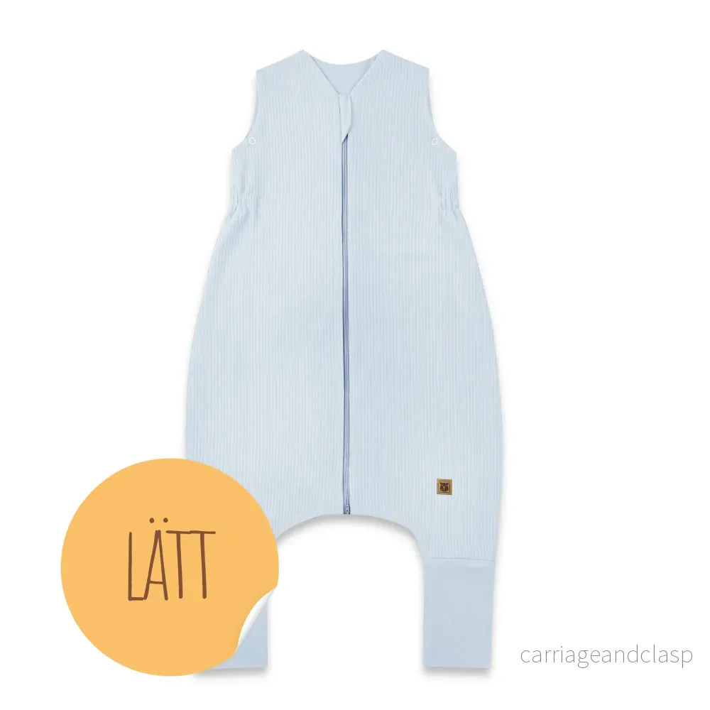 MimiNu Lätt Sovpåse med fötter – Enhanced, Baby Blue MimiNu Lätt Sovpåse med fötter – Enhanced, Baby Blue