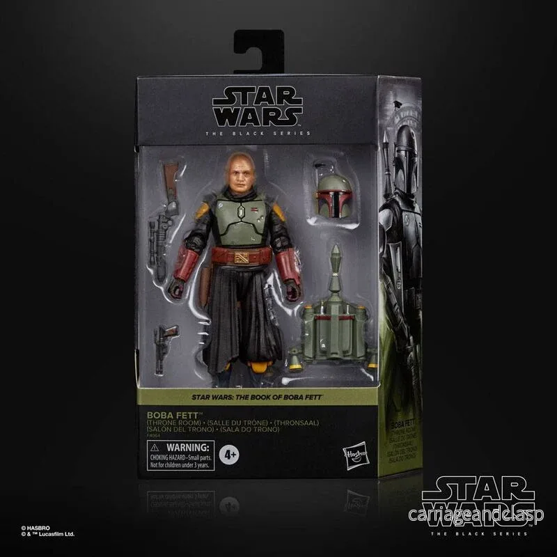 Star Wars - The Black Series -Boba Fett, (Throne Room) - Hasbro
