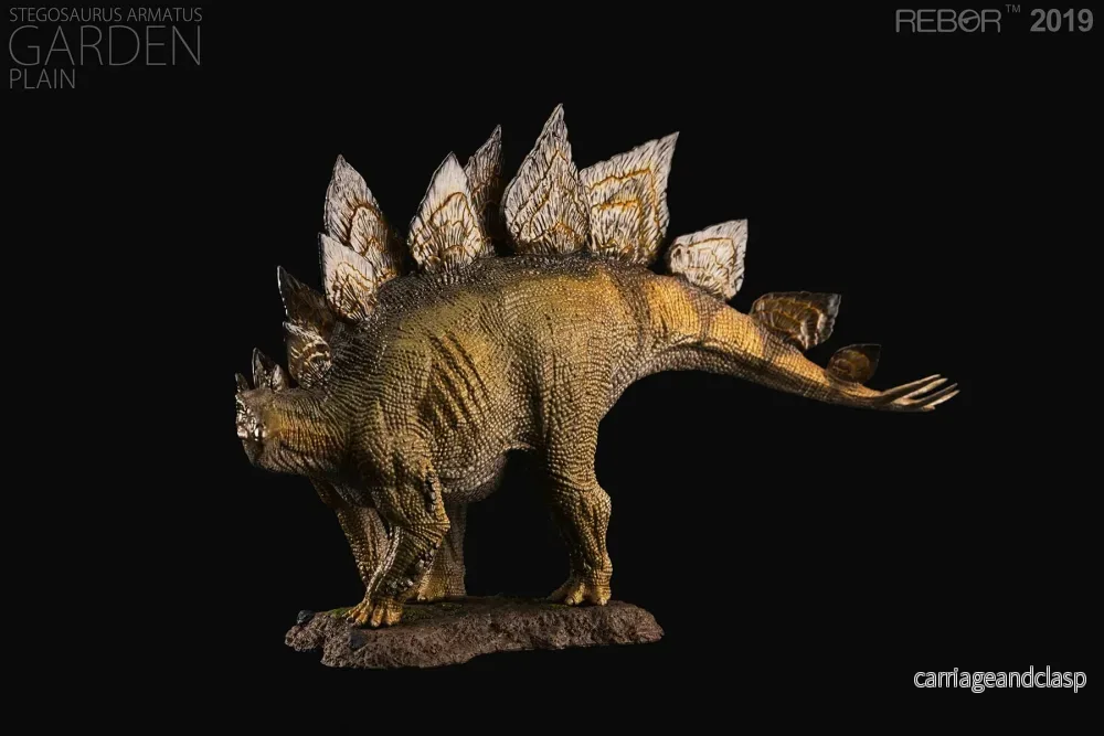 REBOR 1:35 Male Stegosaurus Garden Plain Armatus Museum Class Replica - Bild 2