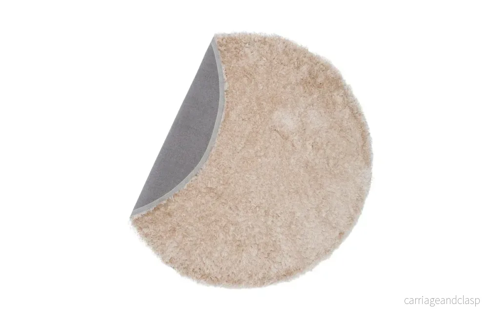 Natta Rund Matta Beige - Bild 3