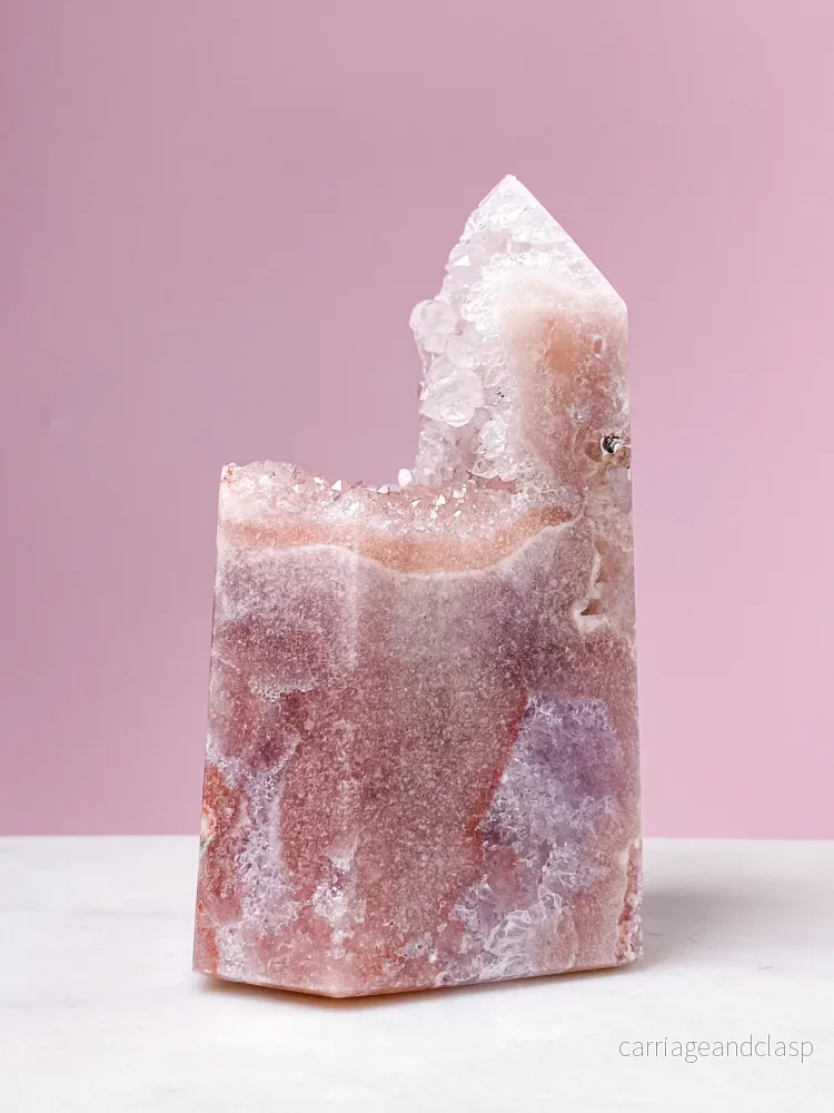 Druzy Rosa Ametist Torn (nr 8) Druzy Rosa Ametist Torn (nr 8)