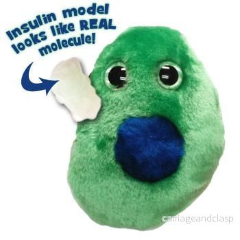 GIANTmicrobes – Diabetes Beta Cell (Insulin) Plysch - Bild 2