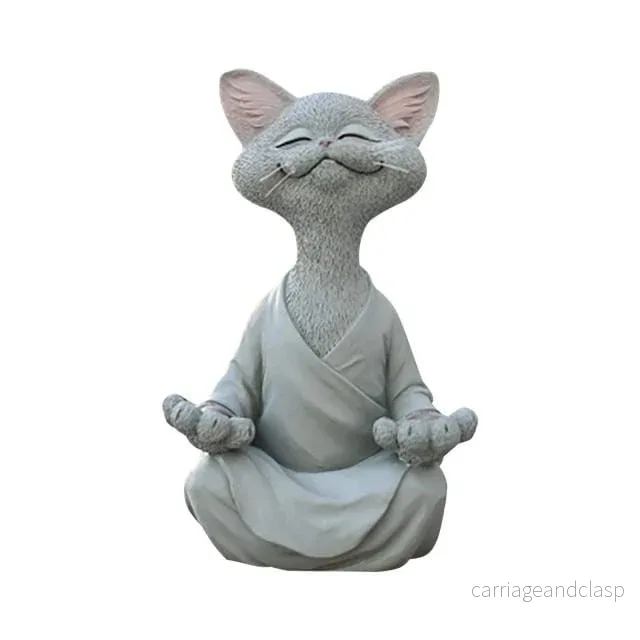 Zen Cat Buddha | Veska - Bild 3