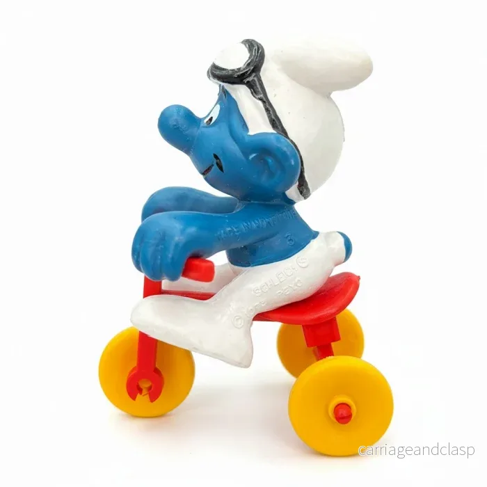 Schleich - Super Smurfs: Smurf på trehjuling - Bild 2