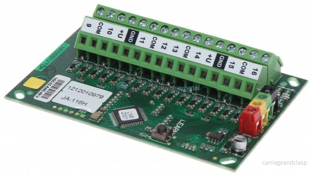 Jablotron JA-116H BUS-expander - 16 ingångar - Bild 2