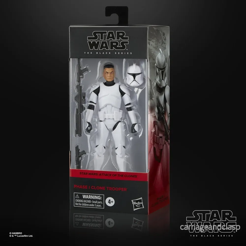 Star Wars - The Black Series - Phase I Clone Trooper (Attack of the Clones) - Hasbro