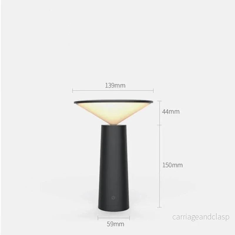 Touch Switch Laddningsbar 3 Läge LED Dimbara Skrivbord Lampa | Veska - Bild 2
