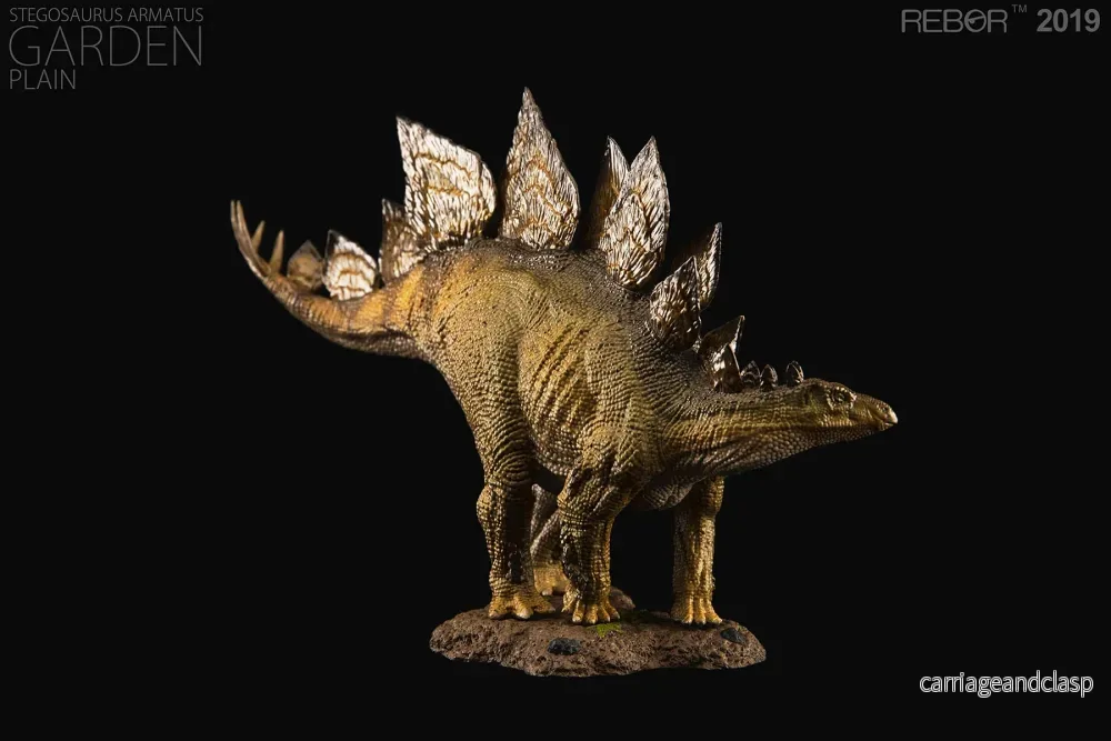 REBOR 1:35 Male Stegosaurus Garden Plain Armatus Museum Class Replica - Bild 3