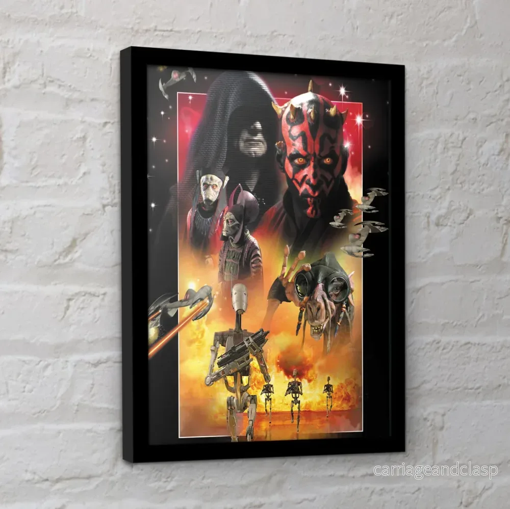 Star Wars - Episode I Villains Collector Print (inramad) - Bild 2