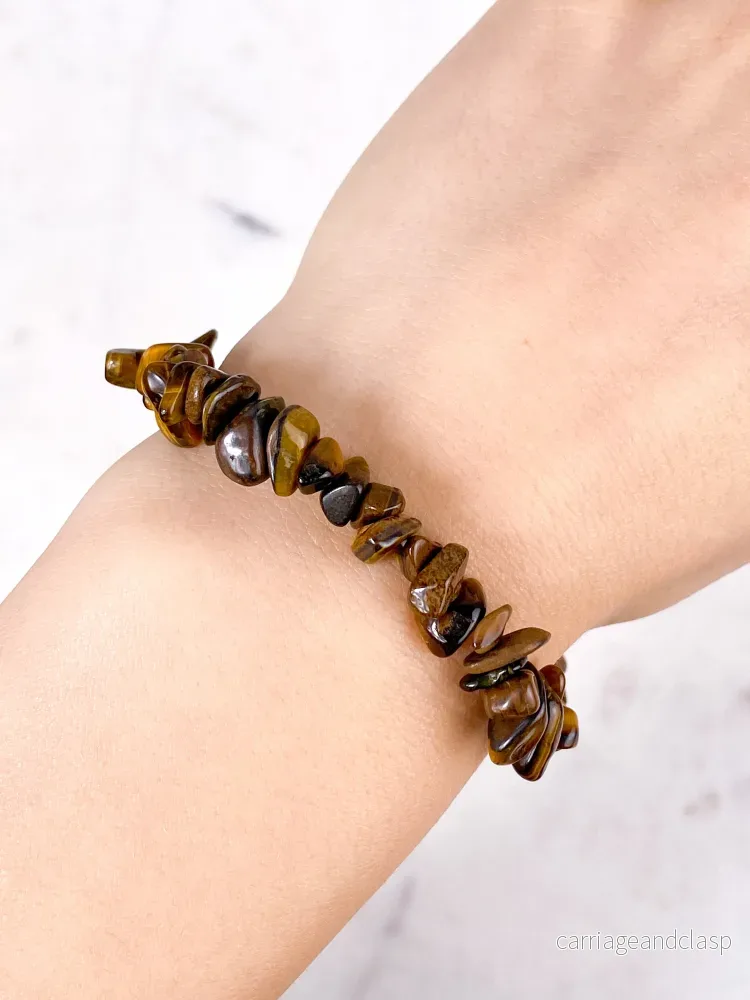 Tigeröga-armband med chip - Bild 2