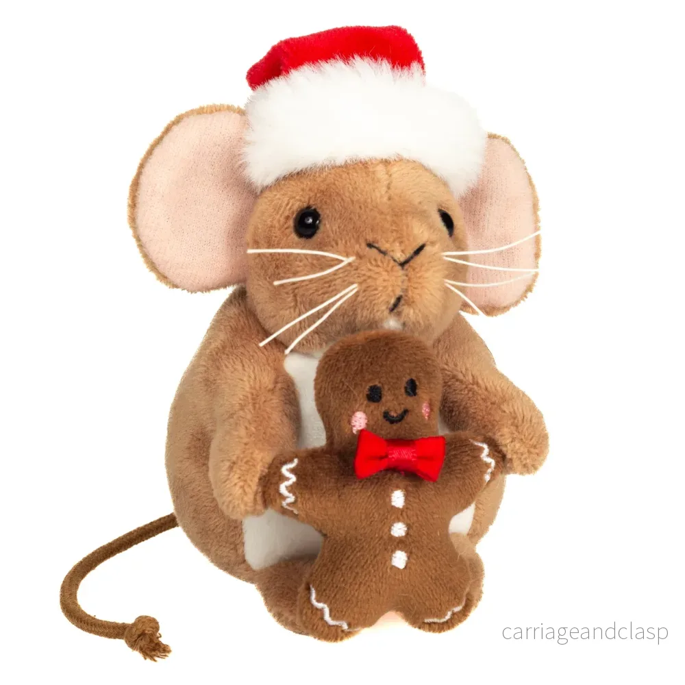Hermann Teddy – Julmus med Pepparkaksgubbe Gosedjur Hermann Teddy – Julmus med Pepparkaksgubbe Gosedjur