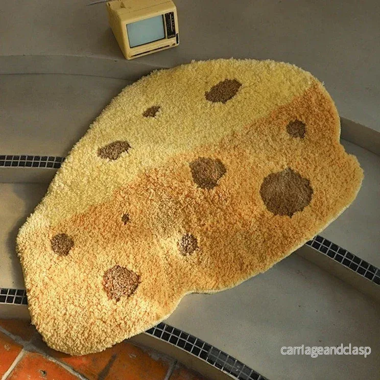 Cartoon Cheese Rug | Veska Cartoon Cheese Rug | Veska