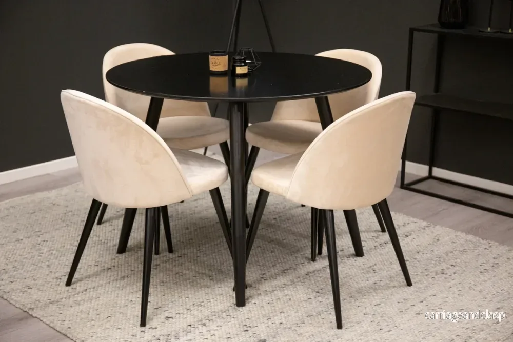 Velvet & Plaza Magrupp Beige/Svart Velvet & Plaza Magrupp Beige/Svart