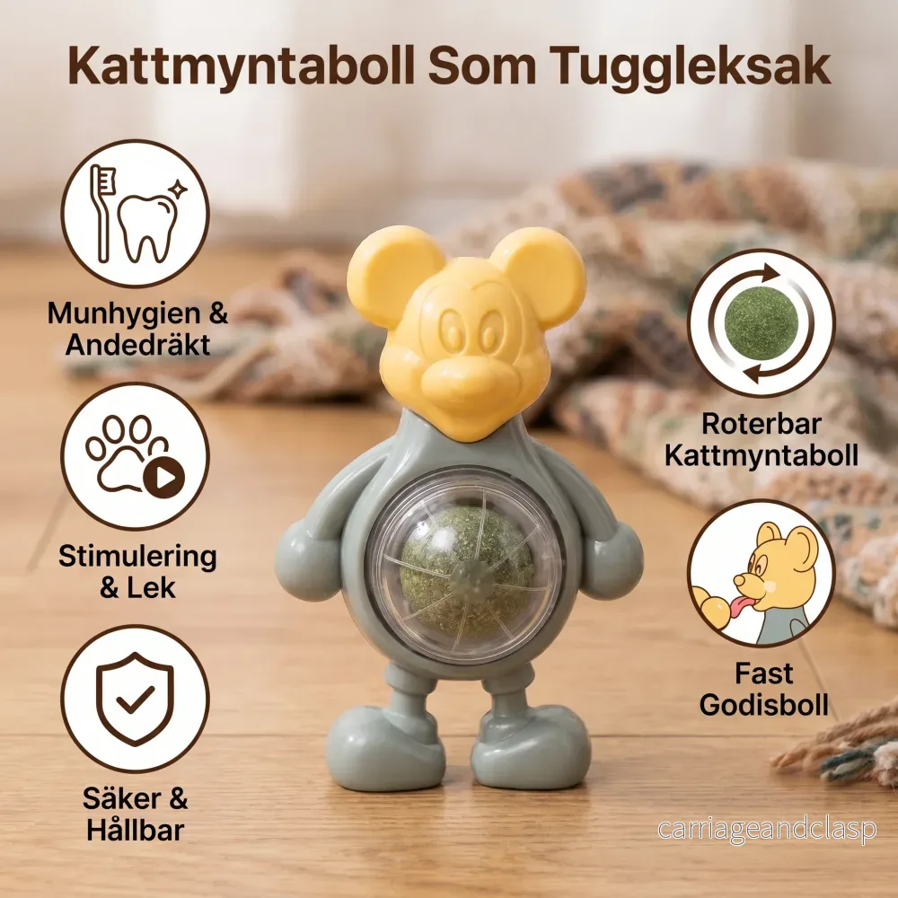 Kattmyntaboll Som Tuggleksak För Katter - Bild 2