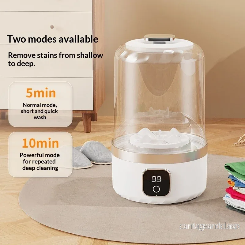 WashGo™ – Portabel trådlös minitvättmaskin - Bild 2