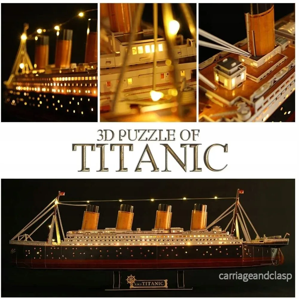 Titanic LED - 3D Pussel - Bild 2
