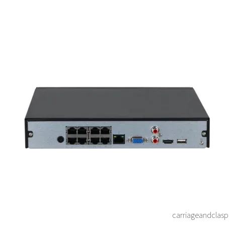 Dahua NVR2108HS-8P-4KS3, 8-kanals kompakt NVR, Ultra HD, PoE - Bild 3