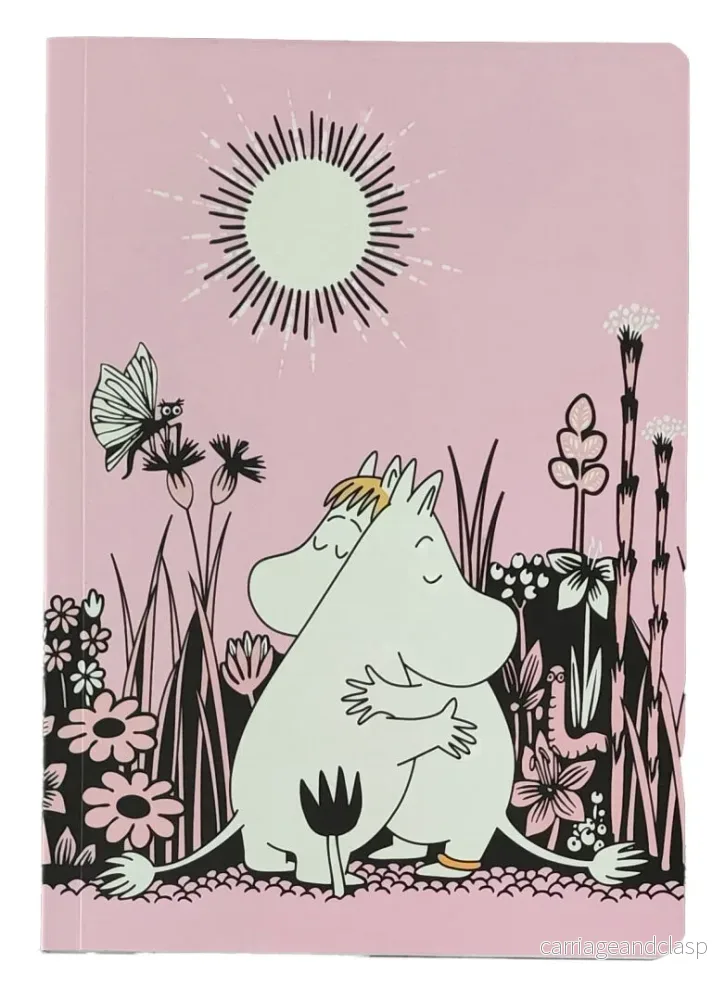 MOOMIN – Mumin Skrivbok A5 – Kärlek – Ljusrosa MOOMIN – Mumin Skrivbok A5 – Kärlek – Ljusrosa