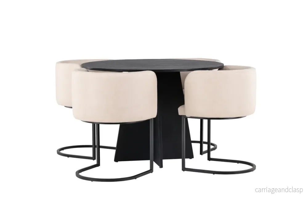 Bootcut & Simrishamn Matgrupp Svart/Beige - Bild 2