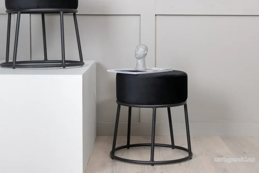 Petra Sittpuff Svart