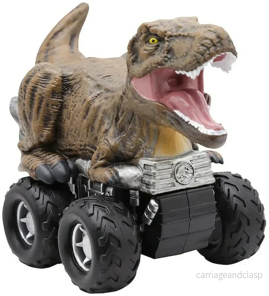 Jurassic World Zoom Riders T.rex - Pull Back