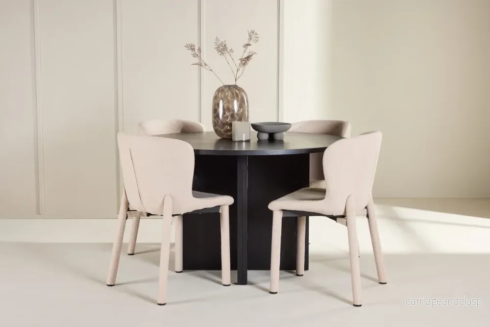 Strada & Astoria Matgrupp Svart/Beige