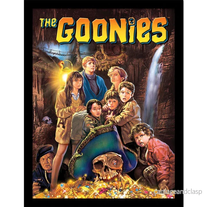 The Goonies - One Sheet Collector Print (inramad) - Pyramid