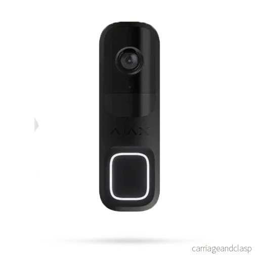 Ajax Systems dörrklocka, 4 MP kamera med inbyggd AI och PIR-sensor Ajax Systems dörrklocka, 4 MP kamera med inbyggd AI och PIR-sensor