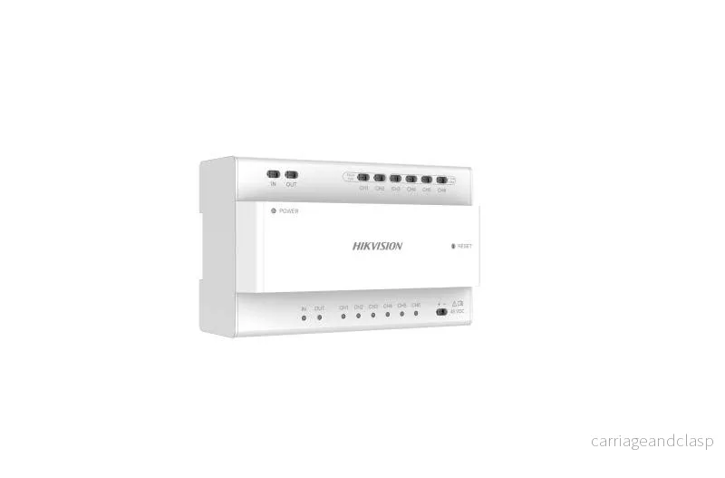 Hikvision DS-KAD7060EY-S, tvåtrådig video- och ljudfördelare - Bild 2