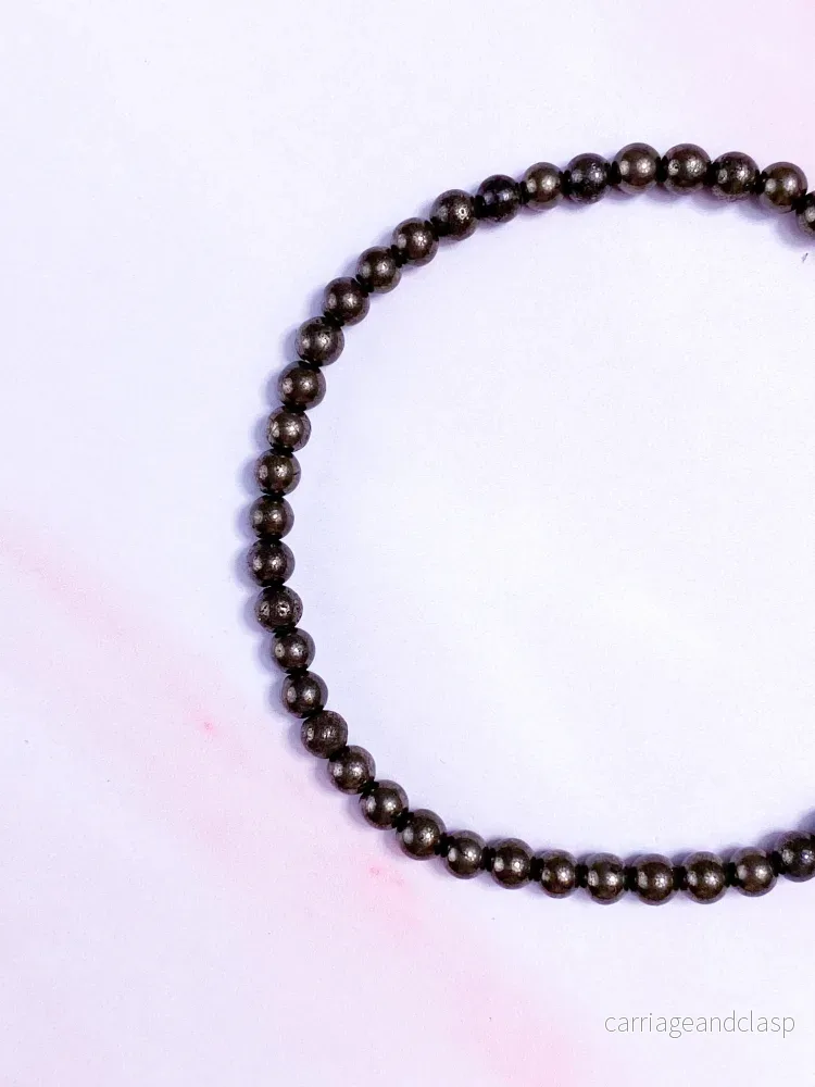 Silver Obsidian Armband - Bild 2