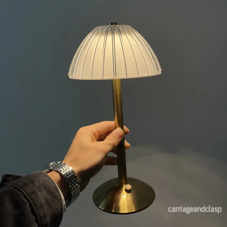 Bordslampa LED Trådlös Modern Kristall Ljus | Veska - Bild 2