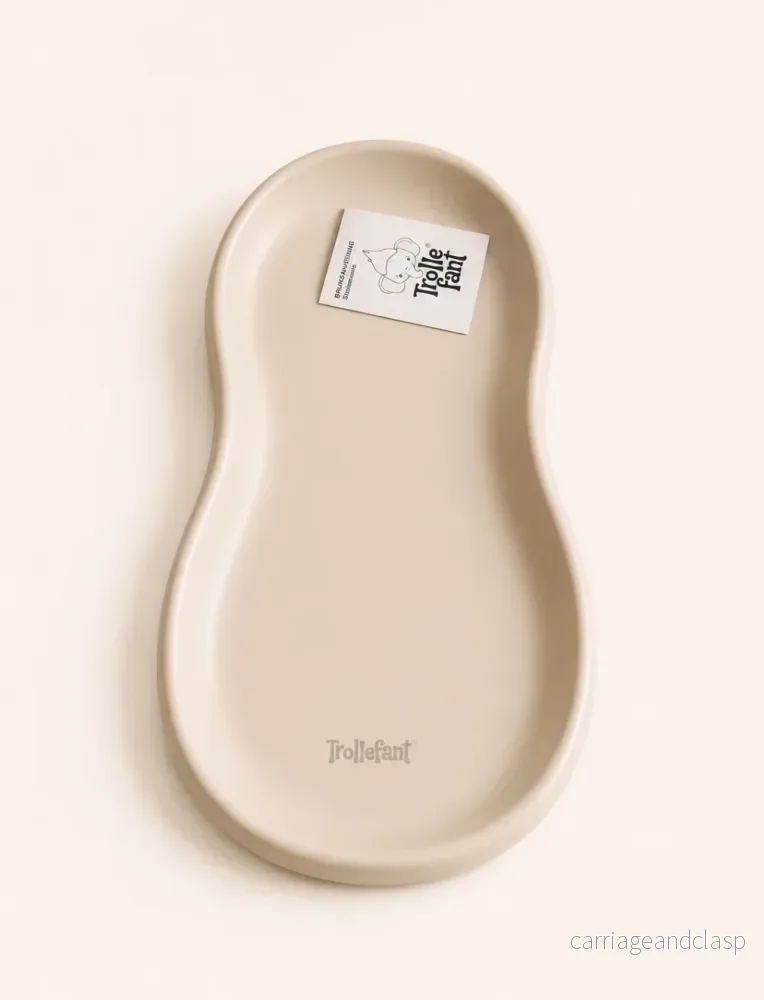 Trollefant skötbädd, Beige - Bild 3